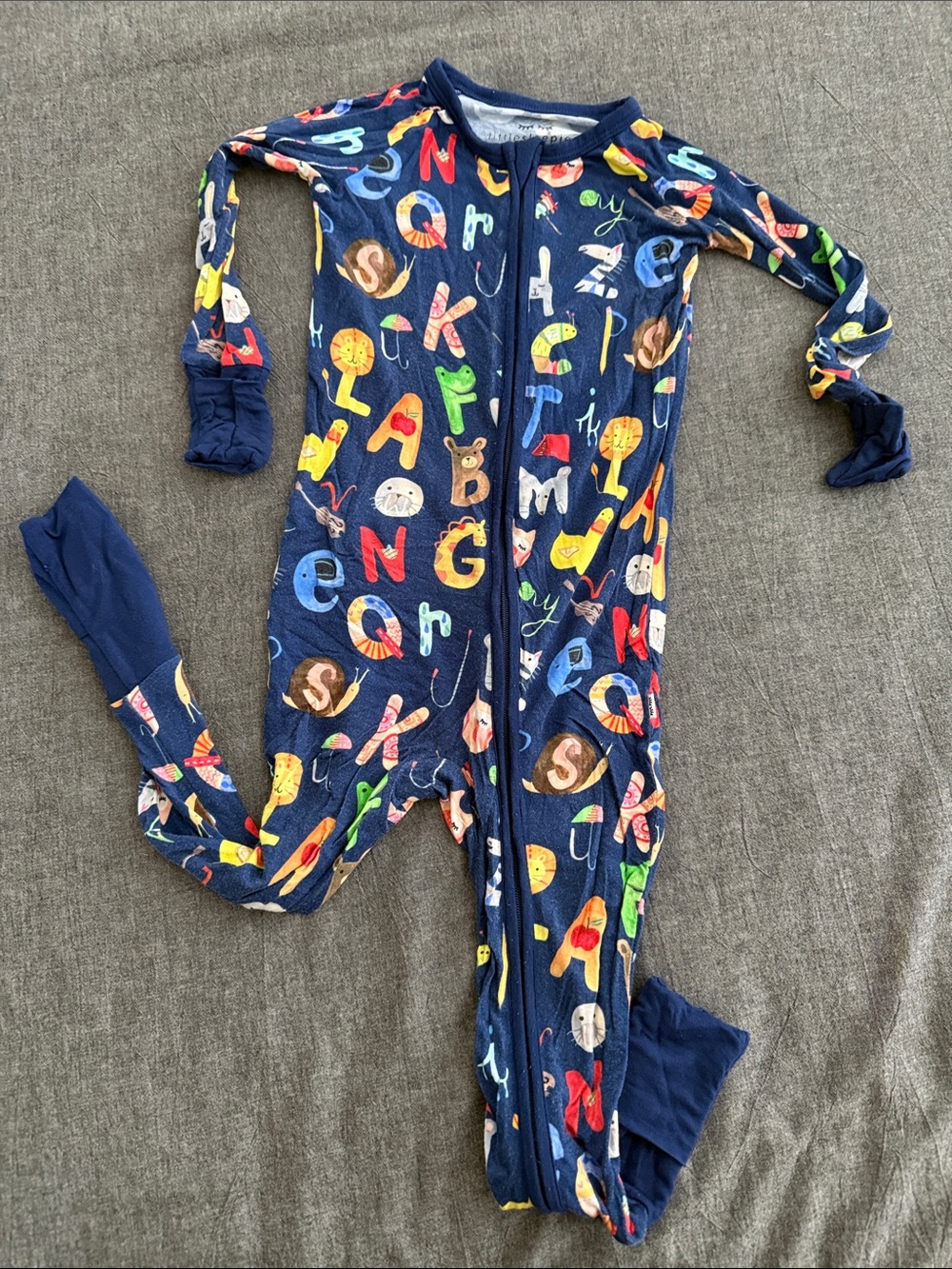 Little Sleepies Zippy - Alphabet Friends